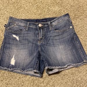 Light wash Rock Republic jean shorts